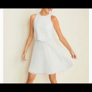 Ann Taylor summer gingham dress size 0, in great condition!
